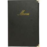 Securit Protge-menus CLASSIC, A4, noir