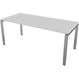 kerkmann bureau Form 5, (L)1.800 x (P)800 mm, gris clair