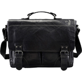 PRIDE&SOUL sac  bandoulire "Business sac XL", cuir, noir