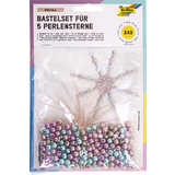 folia kit d'toiles en perles, 340 pices, pastel