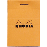 RHODIA bloc agraf No. 10, format A8, quadrill 5x5, orange