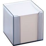 folia bloc cube avec botier, plastique, transparent fum