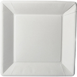 PAPSTAR assiette en carton "pure" carr, 225 x 225 x 18 mm