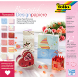 folia bloc de papier design "Romantisme", 305 x 305 mm