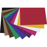 folia carton ondul, (L)500 x (H)700 mm, assorti