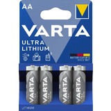 VARTA pile au lithium "ULTRA Lithium", mignon (AA), 4 piles