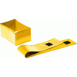 DURABLE Porte-tiquette pour pied de palette, jaune