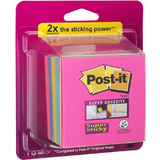 Post-it bloc-note cube super Sticky Notes, 76 x 76 mm