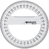 WESTCOTT rapporteur circulaire 360 degrs, 100 mm