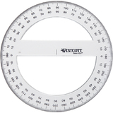 WESTCOTT rapporteur circulaire 360 degrs, 150 mm