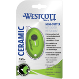 WESTCOTT mini-cutter cramique, lame: 31 mm, vert