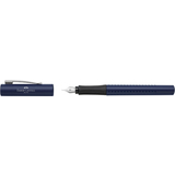 FABER-CASTELL stylo plume grip 2011, M, bleu classique