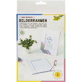 folia kit cadre photo  raliser soi-mme, en carton, blanc