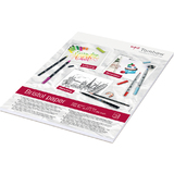 Tombow bloc de papier dessin "Bristol", A4, uni, 250 g/m2