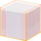 folia bloc cube avec botier "Luxbox" orange, quip