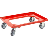 allit chariot de transport ProfiPlus euroroll OS 600, rouge