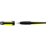 STABILO stylo plume easybuddy M, droitiers, noir/citron vert