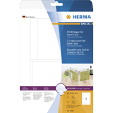 HERMA jaquette pour botier standard de CD, 151 x 118 mm,