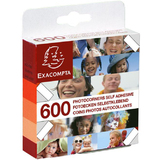 EXACOMPTA coins pour photos, transparent, autocollant