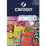 CANSON bloc de feuillets mobiles de papier  dessin, blanc