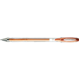 uni-ball stylo roller encre gel signo Mtal UM-120NM, bronze