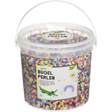 folia perles  repasser, 30.000 pices, en seau, assorti