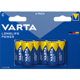 VARTA pile alcaline longlife Power, baby C, par 6