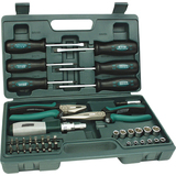 BRDER mannesmann Kit d'outils universels, 45 pices