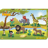 Hama perles  repasser midi "Safari", coffret cadeau