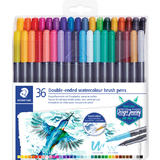 STAEDTLER feutre double pointe Design Journey, tui de 36