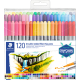 STAEDTLER feutre double pointe Design Journey, tui de 120