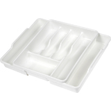 keeeper garniture de tiroir "franca", extensible, blanc