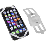 FISCHER support smartphone pour vlo en silicone, blanc