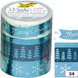 folia rubans autocollants Nol washi-tape HOTFOIL bleu GLACE