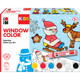 Marabu kids Window color "Christmas", kit, 6 x 25 ml