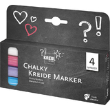 KREUL marqueurs craie Chalky, Medium, kit de 4