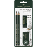 FABER-CASTELL crayon CASTELL 9000 Jumbo, kit de dessin
