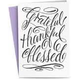 RMERTURM carte de voeux "Grateful, thankful, blessed"