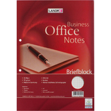 LANDR bloc de correspondance Office, A4, 100 pages, 70 g/m2