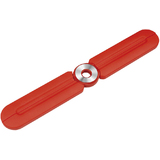 WEDO dessous de plat design en silicone, pliable, rouge