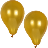 PAPSTAR ballon de baudruche "Metallic", or