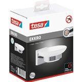 tesa porte-savon EKKRO, avec colle, verre satin