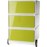 PAPERFLOW caisson mobile "easyBox", 3 tiroirs, blanc / vert