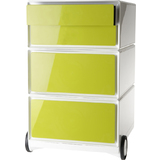 PAPERFLOW caisson mobile "easyBox", 4 tiroirs, blanc/vert