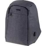 Lightpak sac  dos "SAFEPAK", avec port USB, gris