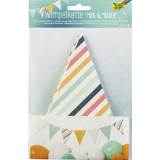 folia guirlande de fanions "Mix & Match", en carton imprim