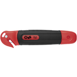 WEDO cutter de scurit Standard, lame trapze, noir/rouge