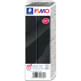 FIMO soft Pte  modeler,  cuire, noir