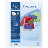 EXACOMPTA chemise  lastiques Kreacover, A4, PP, blanc