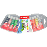 Kores gouache en tube "Temperas", tui en plastique de 12